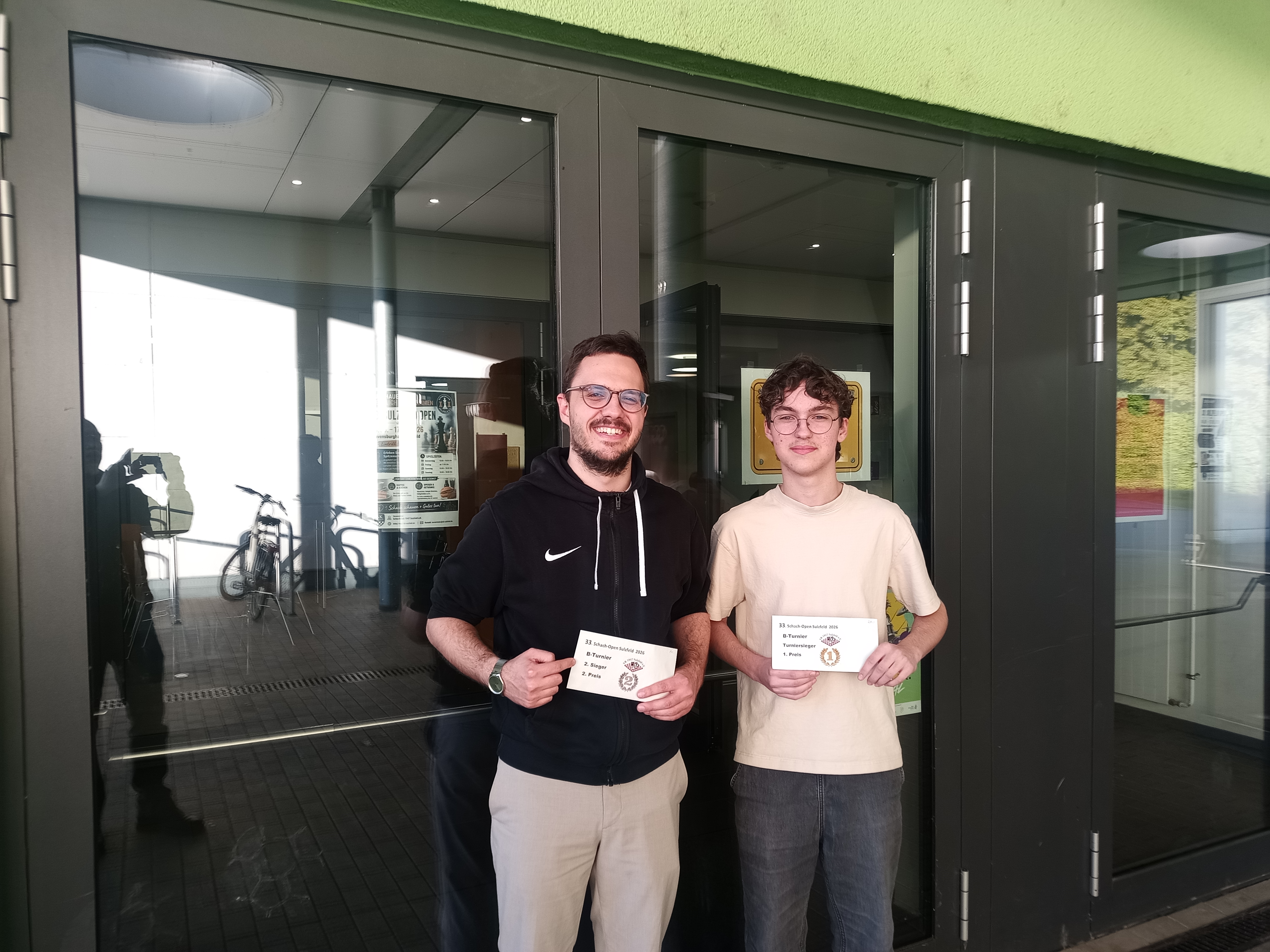 Gewinner des B-Turniers beim Sulzfelder Open 2026